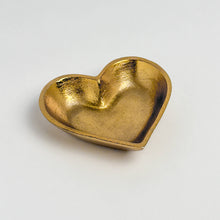 Load image into Gallery viewer, Gold Heart Bowl w/Tea Light