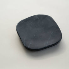 Load image into Gallery viewer, black marble candle plate