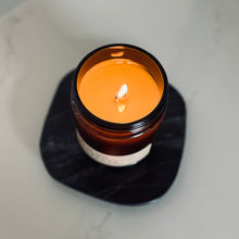 Load image into Gallery viewer, black marble candle plate