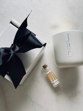 Load image into Gallery viewer, Matte White Candle + Mini Matches