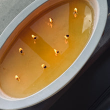 Load image into Gallery viewer, white oblong table candle