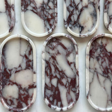 Load image into Gallery viewer, arabescato viola marble tray