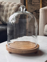 Load image into Gallery viewer, glass cloche (4 wick)
