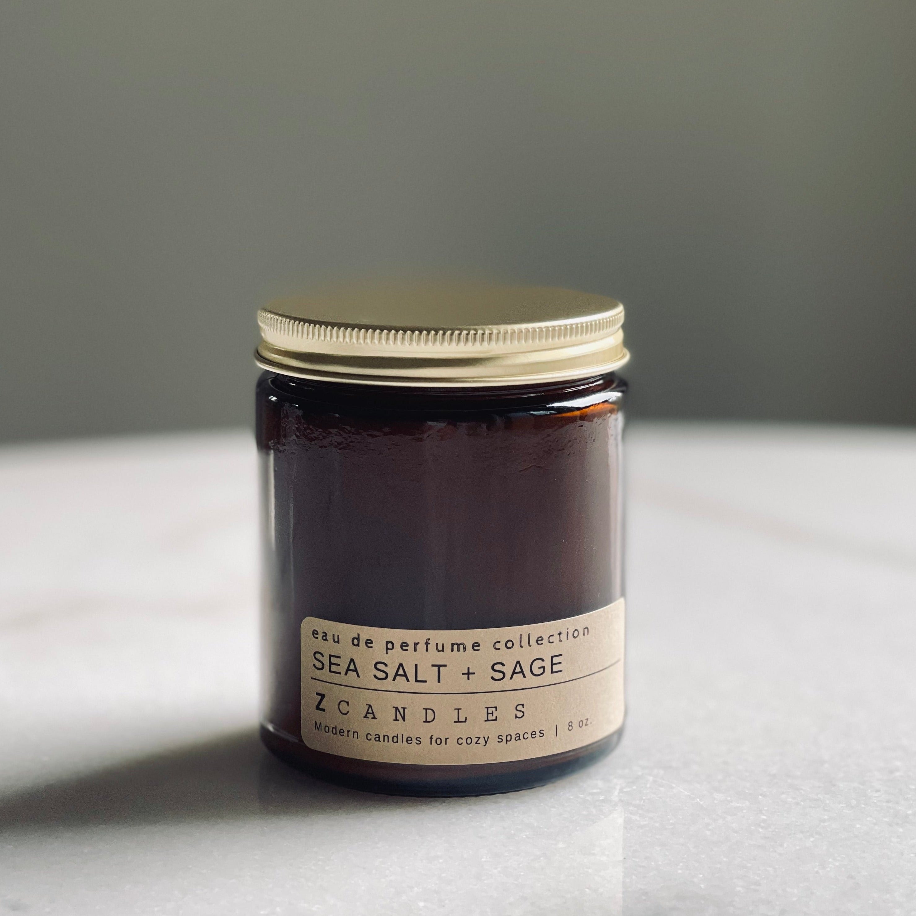 sea salt + sage – Z CANDLES