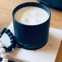 Load image into Gallery viewer, Modern Black 4-Wick