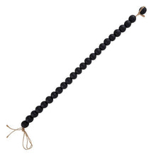 Load image into Gallery viewer, Black Glass Decor Beads
