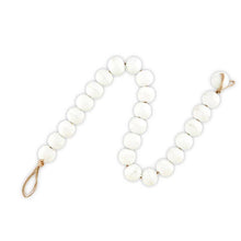Load image into Gallery viewer, White Glass Decor Beads
