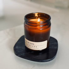 Load image into Gallery viewer, black marble candle plate
