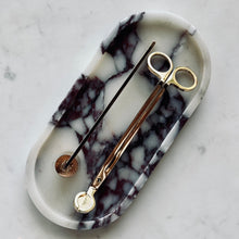 Load image into Gallery viewer, arabescato viola marble tray
