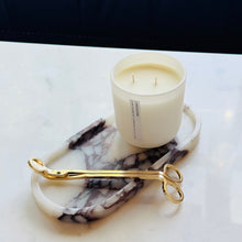 Load image into Gallery viewer, arabescato viola marble tray
