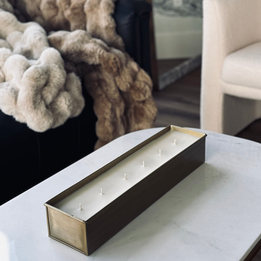 gold box candle