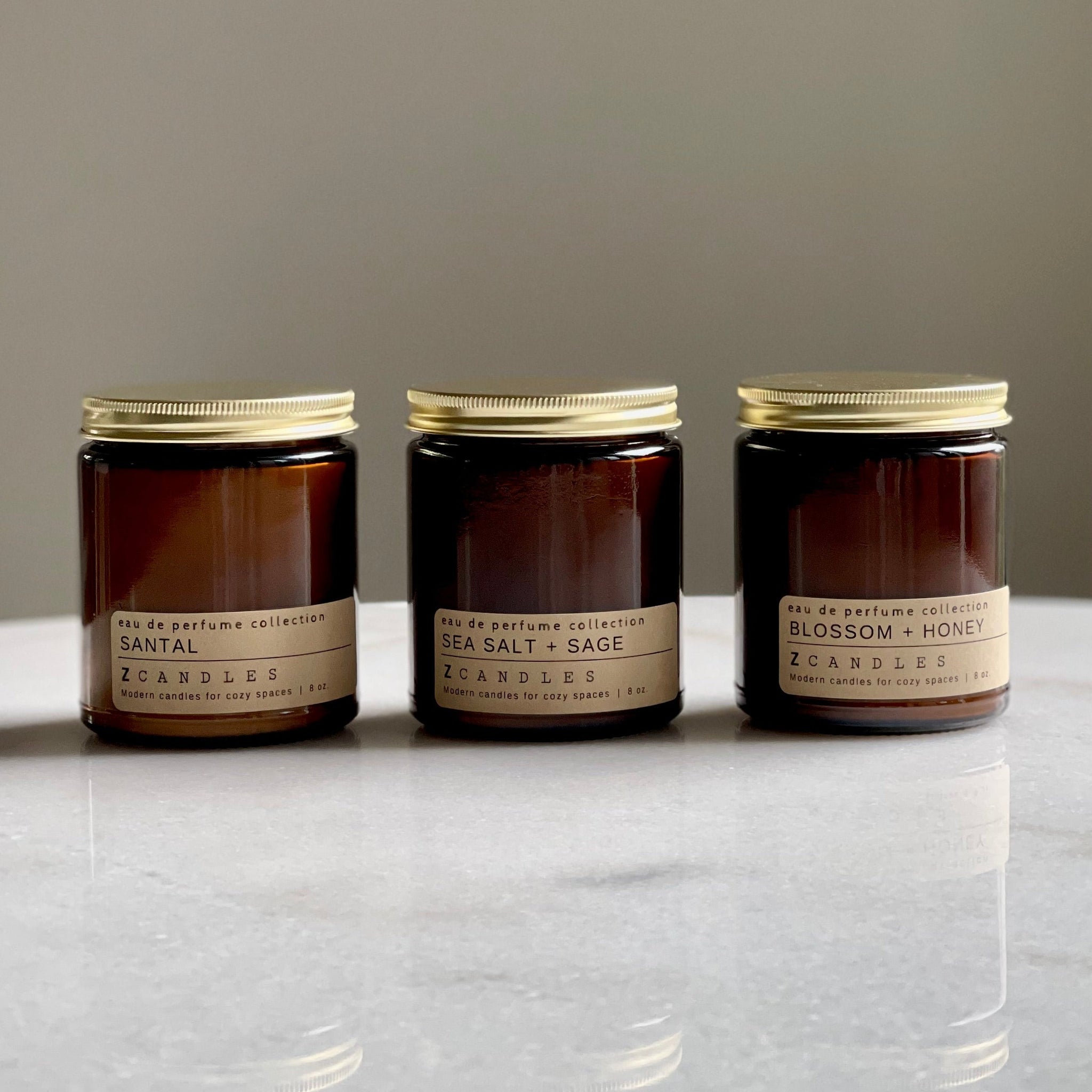 アロマキャンドル 3個セット AMBRE FEU DE BOIS SANTAL santal – Z CANDLES