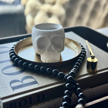 Load image into Gallery viewer, skull candle holder
