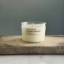 Load image into Gallery viewer, Autumn orange candle
