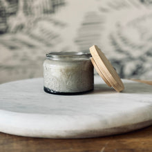 Load image into Gallery viewer, grey glass candles with lid
