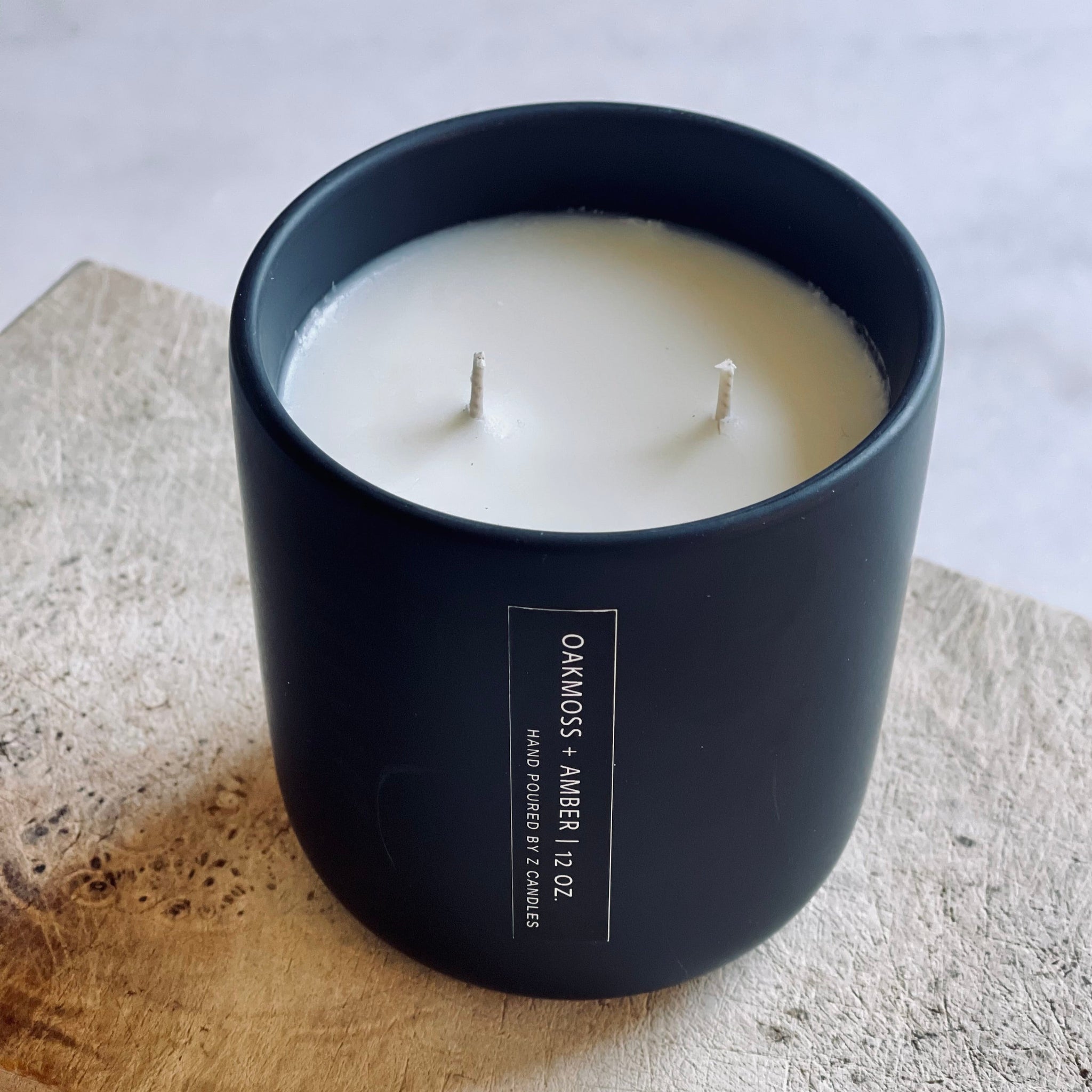 candle✣candle oakmoss + amber – Z CANDLES