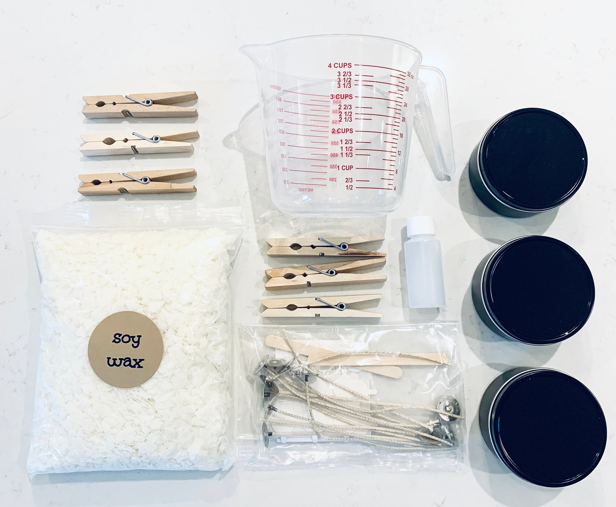 House of EQ DIY Scented Soy Candle Making Kit