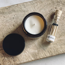Load image into Gallery viewer, 4 oz. candle + mini match sticks
